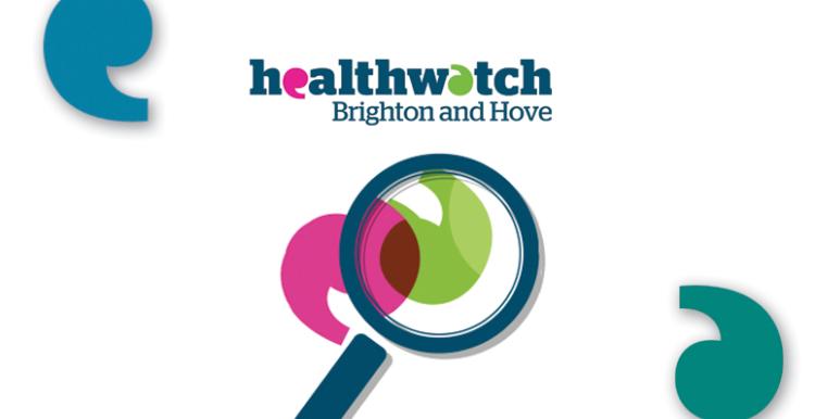Healthwatch logo with magnifying glass