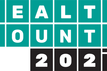 A logo for Health Counts 2024.
