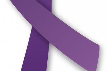 Purple ribbon, Icon of Domestic Violence