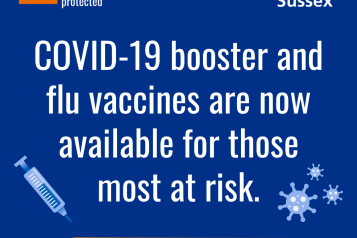 Covid-19 booster and flu vaccines now available for those most at risk. Check if you are eligible.