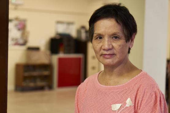 A photo of a woman.