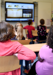 Children in a classroom