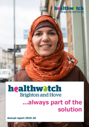 Healthwatch annual report